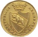 Bern Duplone 1797 – Krieger | historische Goldmünze